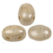 Perle di vetro Samos® by Puca® 5x7 mm Constellation Beige x10g