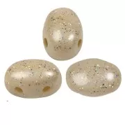 Perle di vetro Samos® by Puca® 5x7 mm Constellation Beige x10g