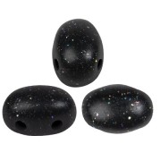 Perle di vetro Samos® by Puca® 5x7 mm Constellation Black x10g|raw }}