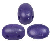 Perle di vetro Samos® by Puca® 5x7 mm Constellation Purple rain x10g