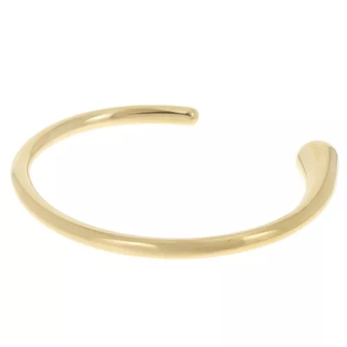 Bracciale ovale 9x165 mm - Acciaio inossidabile 304L Dorato x1