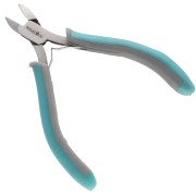 Pinze da taglio a molla con manico ergonomico da 12 cm di Perla - Blu - Grigio x1
