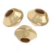Biconi appiattiti 3x2 mm - Gold filled x15|raw }}