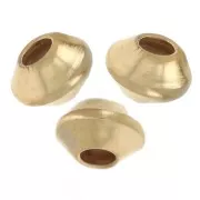 Biconi appiattiti 3x2 mm - Gold filled x15