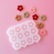 Stampo in silicone Géa Creations per pendenti di fiori 18 mm x1
