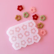 Stampo in silicone Géa Creations per pendenti di fiori 18 mm x1