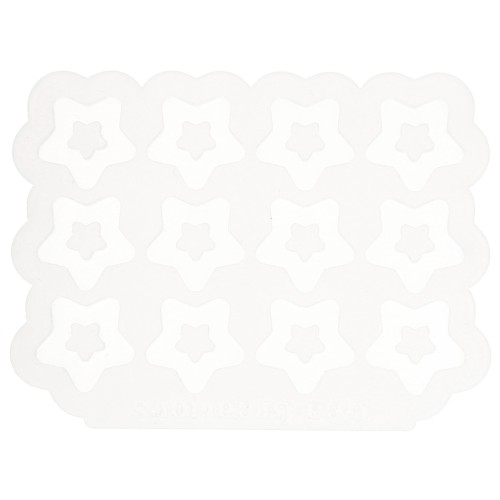 Stampo in silicone Géa Creations per la realizzazione di pendenti a stella da 19 mm x1