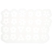 Stampo in silicone Géa Creations per pendenti a forma di fiore 2 x1