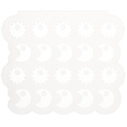 Stampo in silicone Géa Creations per Ciondoli Sole e Luna x1