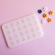 Stampo in silicone Géa Creations per la realizzazione di pendenti a stella da 16 mm x1