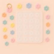 Stampo in silicone Géa Creations per pendenti a forma di fiore 15 mm x1