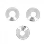 Coppette lisce mm. 3 argentato x20|raw }}