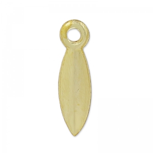 Ciondoli gocce Marquise 7x3 mm Gold filled x2