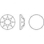 Strass Hotfix PureCrystal 3 mm - Zircone blu x36