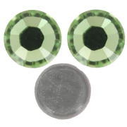 Cristallo puro Strass Hotfix 5 mm - Peridoto x36