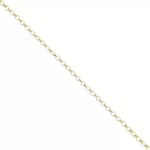 Catena maglia rotonda 1.3 Gold filled x cm.50
