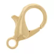 Chiusure moschettoni dorati da 12 mm x5
