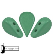 Perle di vetro Amos® by Puca® 5x8 mm - Vogue Green Garden Mat x10g