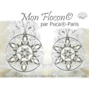 Perle di vetro Volos® by Puca® 4x8 mm - Candy Green Tea x10g