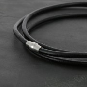 Chiusura magnetica per bracciale a cordoncino da 5 mm - Argento 925 Dorato x1