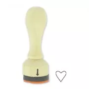 Mini timbro Paper Poetry 45mm Cuore x1