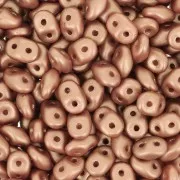 SuperDuo mm. 2.5x5 Satin Metallic Peach x10g