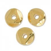 Perle irregolari nuggets 6 mm argentato doré rose x5|raw }}