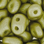 SuperDuo mm. 2.5x5 Satin Metallic Gold x10g|raw }}