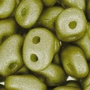 SuperDuo mm. 2.5x5 Satin Metallic Gold x10g