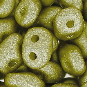 SuperDuo mm. 2.5x5 Satin Metallic Gold x10g