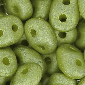 SuperDuo mm. 2.5x5 Olivine Metallic Mat x10g