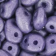 SuperDuo mm. 2.5x5 Tanzanite Metallic Mat x10g