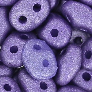 SuperDuo mm. 2.5x5 Satin Metallic Orchid x10g