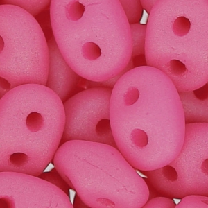 SuperDuo mm. 2.5x5 Saturated Neon Pink x10g