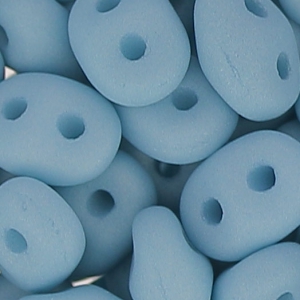 SuperDuo mm. 2.5x5 Opaque Light Azore Silk Mat x10g