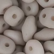 SuperDuo mm. 2.5x5 Opaque Light Wine Lees Silk Mat x10g