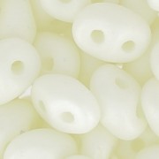 SuperDuo mm. 2.5x5 Opaque White Silk Mat x10g|raw }}