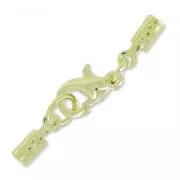 Chiusura terminale mm. 2 light gold x1