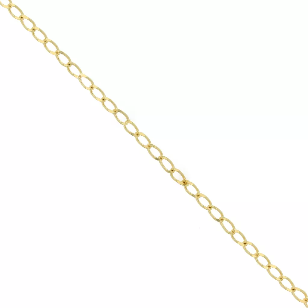 2 Rotoli Di Catena A Maglia Barbazzale Placcata Oro 18K – Per Creazione Gioielli Fai Da Te, Collane E Bracciali