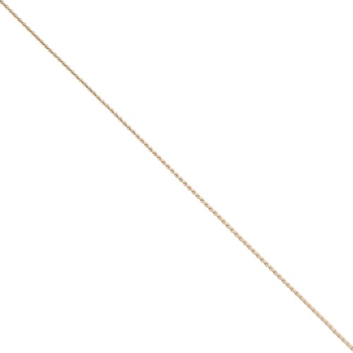 Catena a maglia Paloma 0,9 mm oro chiaro x 1 m
