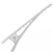 Pinza per capelli coccodrillo da decorare mm. 41 rodiato x1