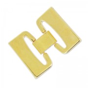 Chiusura a gancio laccetto mm. 30 doré x1