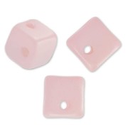 Cubi Crisscross 4 mm Pastel Rose Pearl x30|raw }}