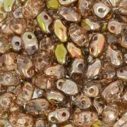 MiniDuo 2x4 mm Crystal Capri Gold x10g