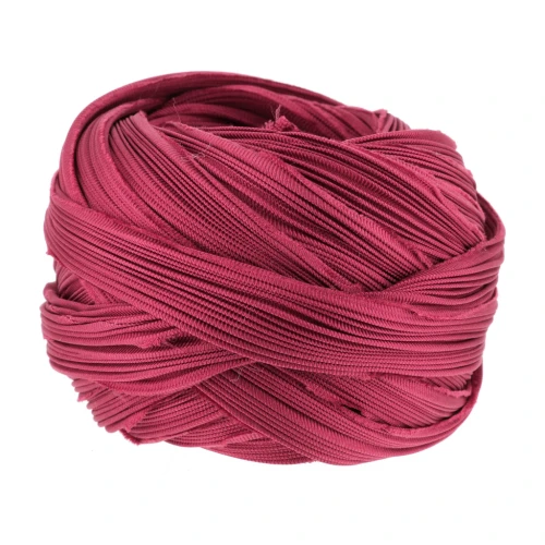 Nastro twill di seta Shibori Holiday Rosso x10cm