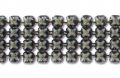 Swarovski Crystal Mesh Hotfix 40001 4 file 11 mm Crystal x5cm