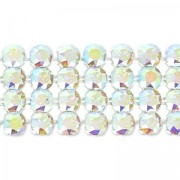 Swarovski Crystal Mesh 40001 4 file 11 mm Crystal AB x5cm