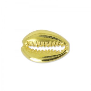 Separatore conchiglia 19 mm Dorato con oro fino con oro fino x1