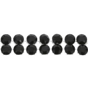 Swarovski Crystal Mesh 40001 2 file 5,3 mm Jet x5cm|raw }}