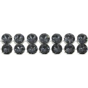 Swarovski Crystal Mesh 40001 2 file 5,3 mm Crystal Silver Night x5cm|raw }}